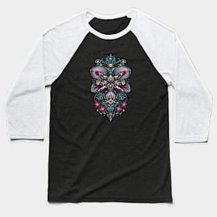 Orchid Flower Baseball T-Shirt